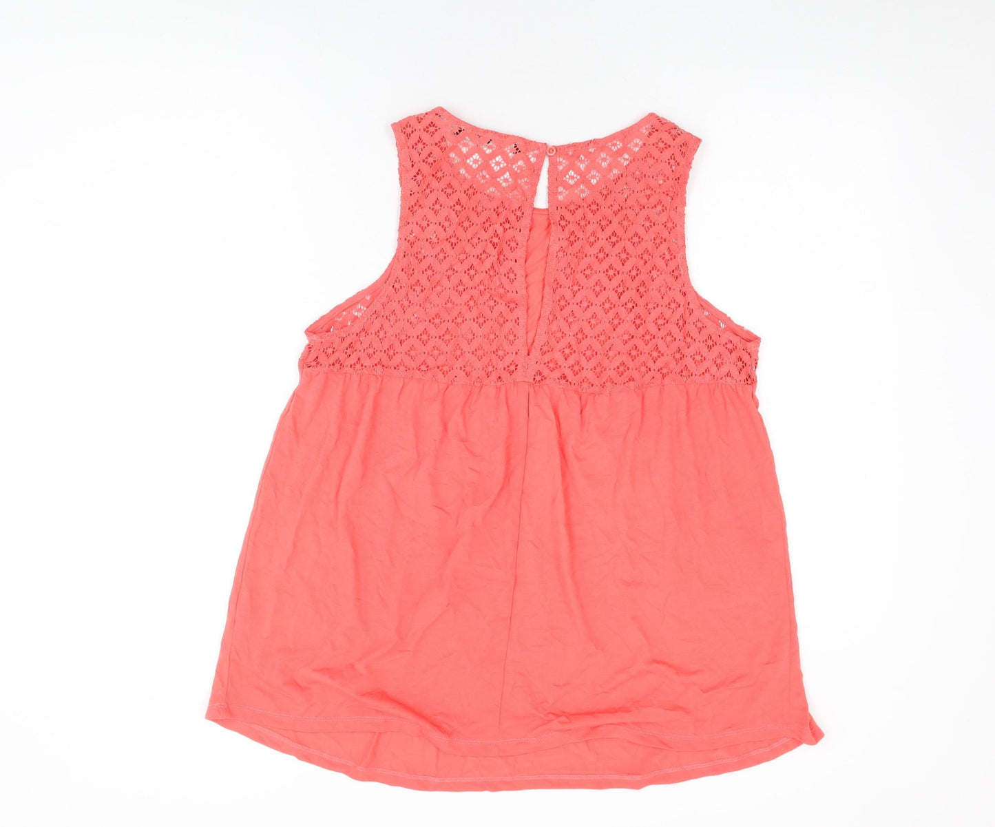Womens UK Size 14 Very Pink Basic T-Shirt
