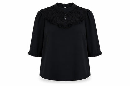 Womens UK Size 18 Dorothy Perkins Black Basic Blouse