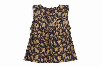 Womens UK Size S Mango Blue Basic Tank