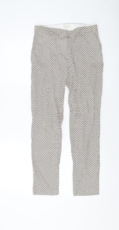 Womens UK Size 8 H&M Regular Fit  Pink Trousers