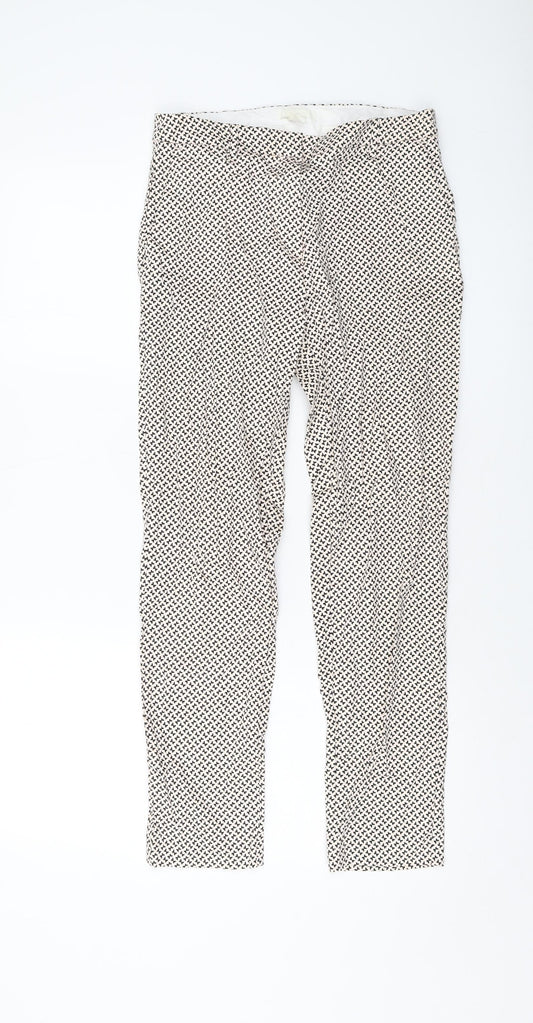 Womens UK Size 8 H&M Regular Fit  Pink Trousers