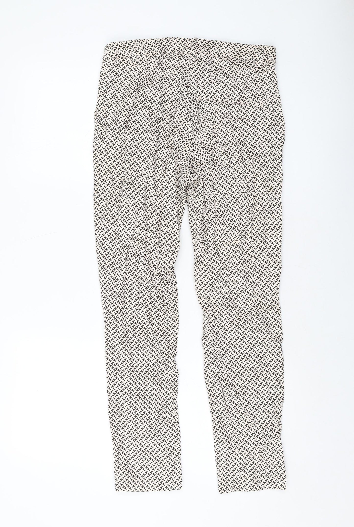 Womens UK Size 8 H&M Regular Fit  Pink Trousers