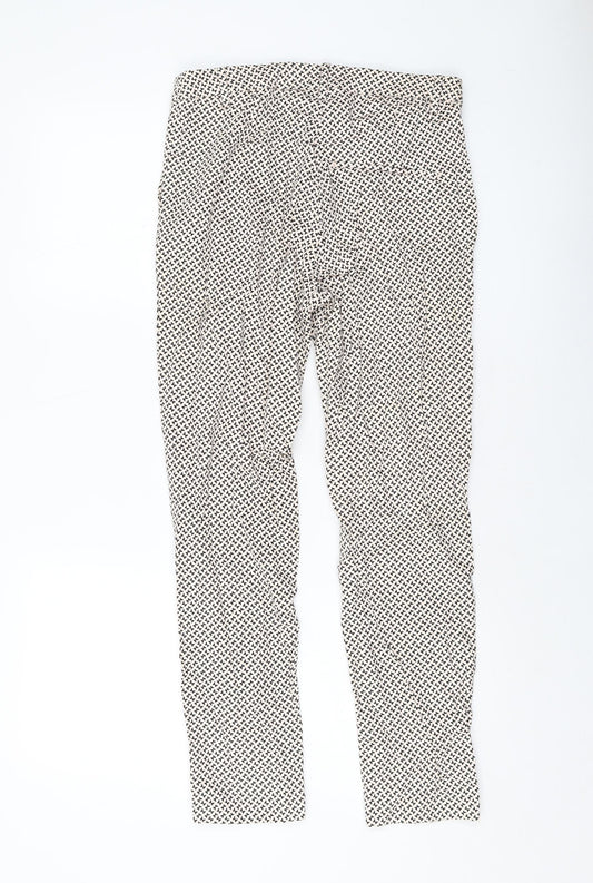 Womens UK Size 8 H&M Regular Fit  Pink Trousers