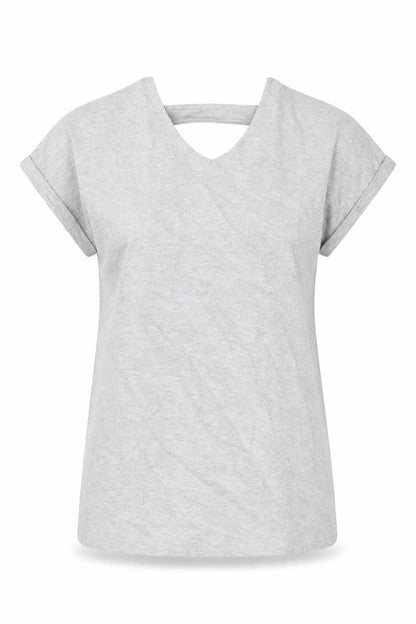 Womens UK Size 10 NEXT Grey Basic Blouse