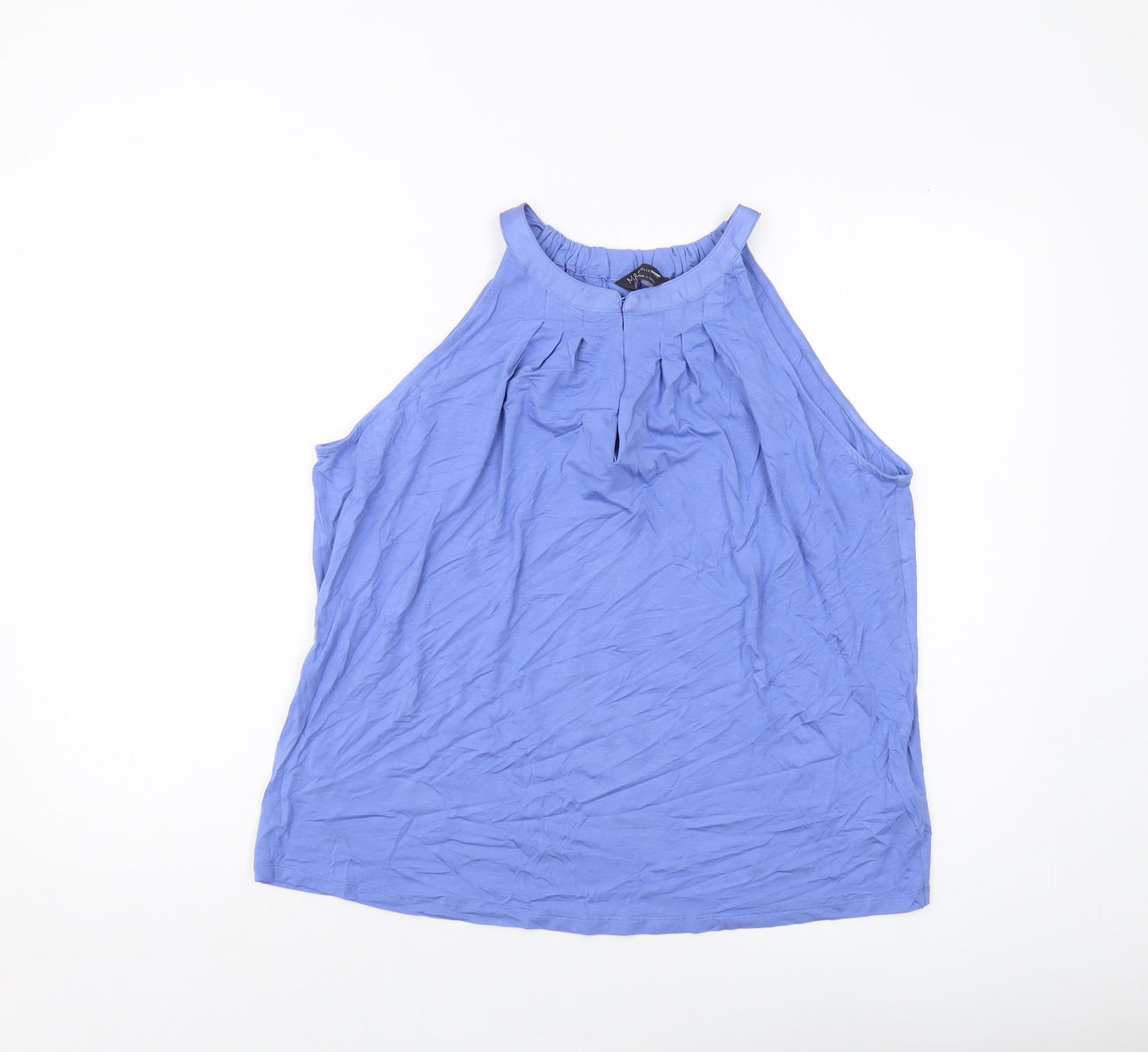 Womens UK Size 14 Marks and Spencer Blue Basic Tank