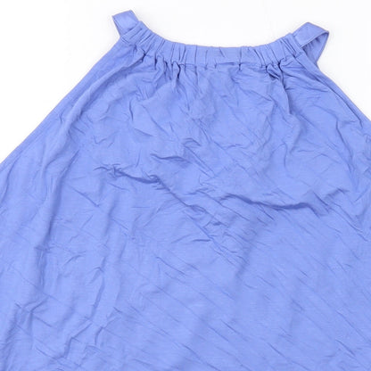 Womens UK Size 14 Marks and Spencer Blue Basic Tank