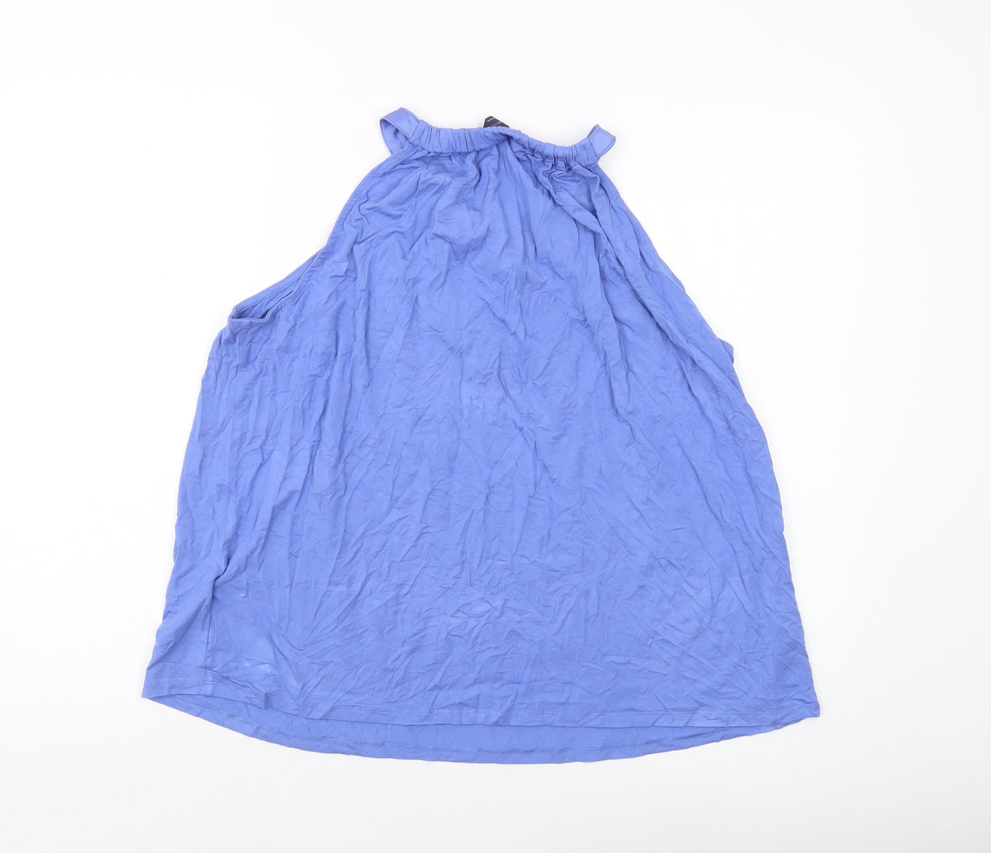 Womens UK Size 18 Marks and Spencer Blue Basic Tank