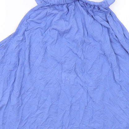 Womens UK Size 18 Marks and Spencer Blue Basic Tank