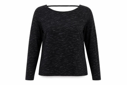 Womens UK Size 14 Missguided Black Basic Blouse