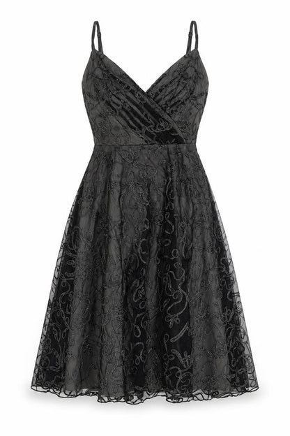 Coast Womens Black Geometric Polyester A-Line Size 12 V-Neck Zip