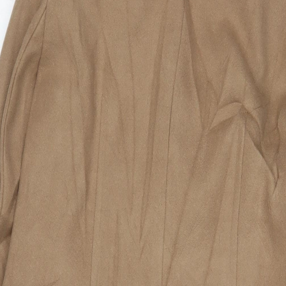 Womens UK Size 8 Marks and Spencer Beige Overcoat