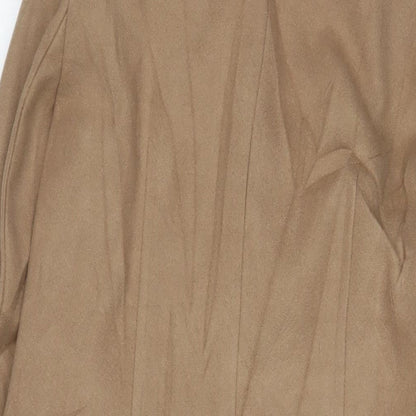 Womens UK Size 8 Marks and Spencer Beige Overcoat