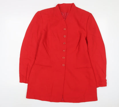 Womens UK Size 14 Richards Red Jacket