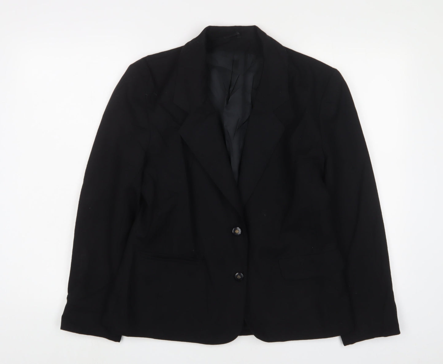 Womens UK Size 14 Littlewoods Black Jacket