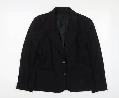 Womens UK Size 14 Littlewoods Black Jacket