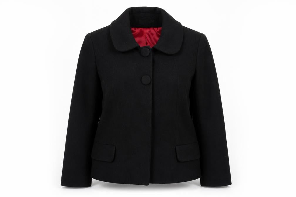 Womens UK Size 14 H&M Black Jacket