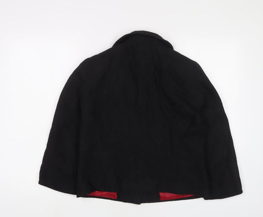 Womens UK Size 14 H&M Black Jacket