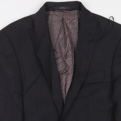 Mens UK Size 34 Marks and Spencer Regular Grey Suit Jacket