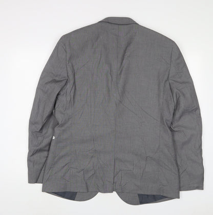 Mens UK Size 44 NEXT Regular Grey Suit Jacket