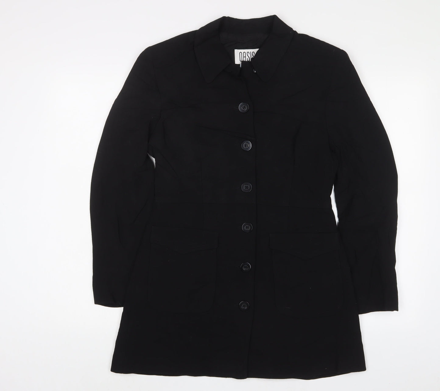 Womens UK Size 10 Oasis Black Jacket