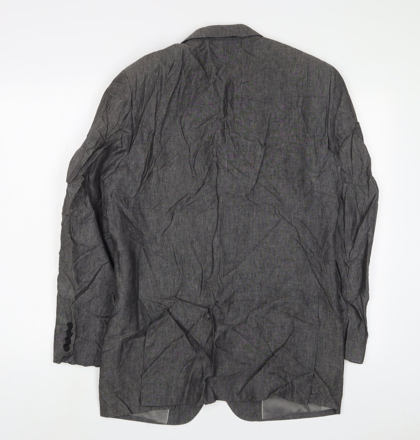 Mens UK Size 38 Blazer Regular Grey Suit Jacket