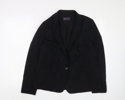 Womens UK Size 14 Marks and Spencer Black Jacket