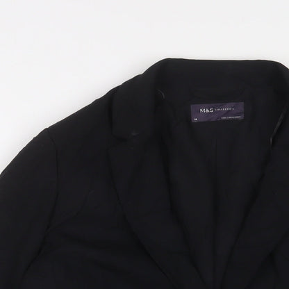 Womens UK Size 14 Marks and Spencer Black Jacket