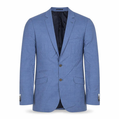 Mens UK Size 42 River Island Regular Blue Suit Jacket