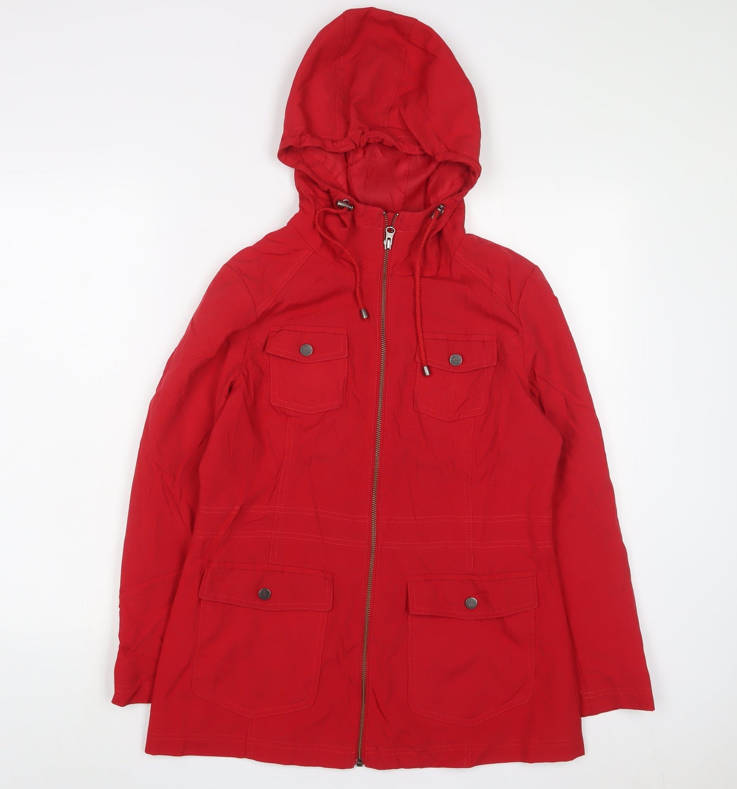Womens UK Size 10 Marks and Spencer Red Jacket