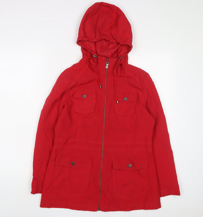 Womens UK Size 10 Marks and Spencer Red Jacket