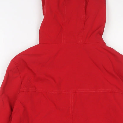 Womens UK Size 10 Marks and Spencer Red Jacket