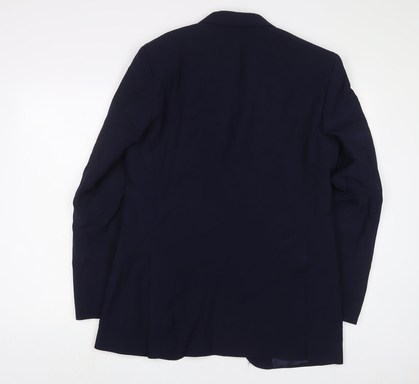 Mens UK Size 40 Marks and Spencer Regular Blue Suit Jacket