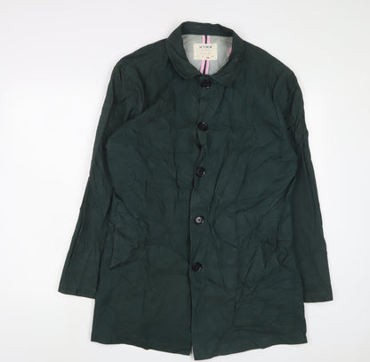 Hymn Womens Green Jacket Size L Button