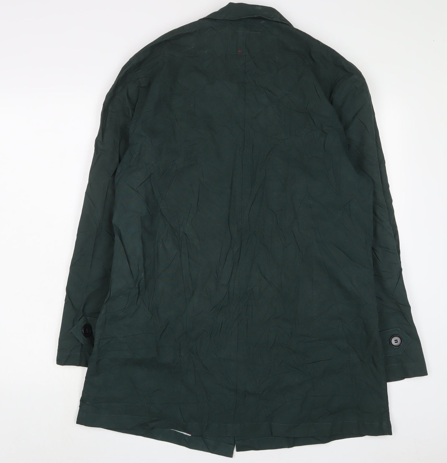 Hymn Womens Green Jacket Size L Button