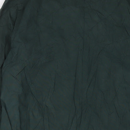 Hymn Womens Green Jacket Size L Button