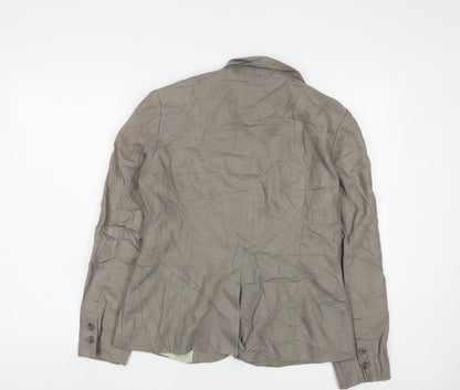 Womens UK Size 12 Per Una Green Jacket