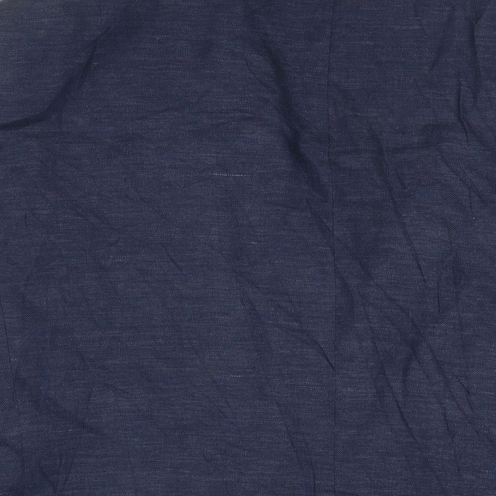 Mens UK Size 48 Marks and Spencer Regular Blue Suit Jacket