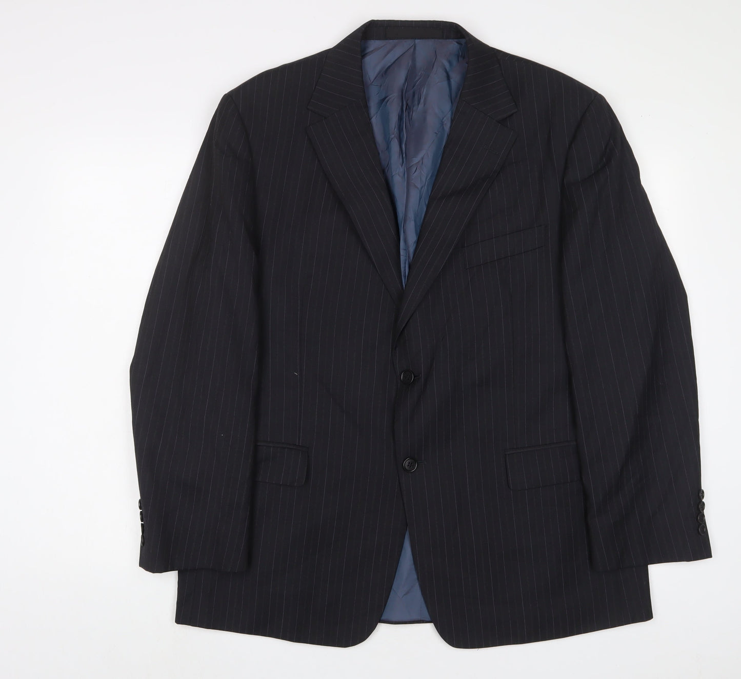 Mens UK Size 44 Marks and Spencer Regular Black Suit Jacket