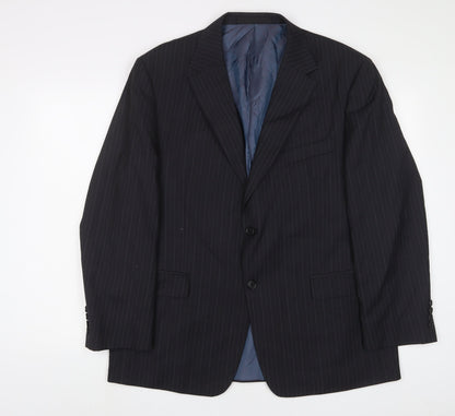 Mens UK Size 44 Marks and Spencer Regular Black Suit Jacket