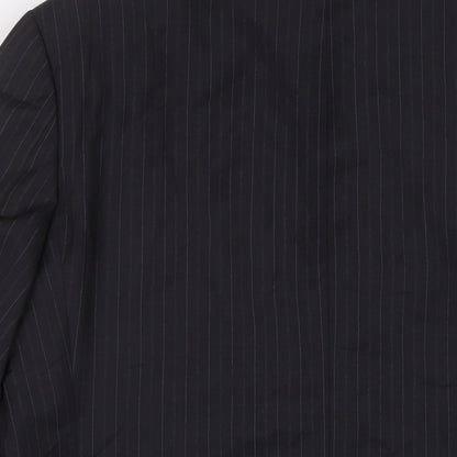 Mens UK Size 44 Marks and Spencer Regular Black Suit Jacket