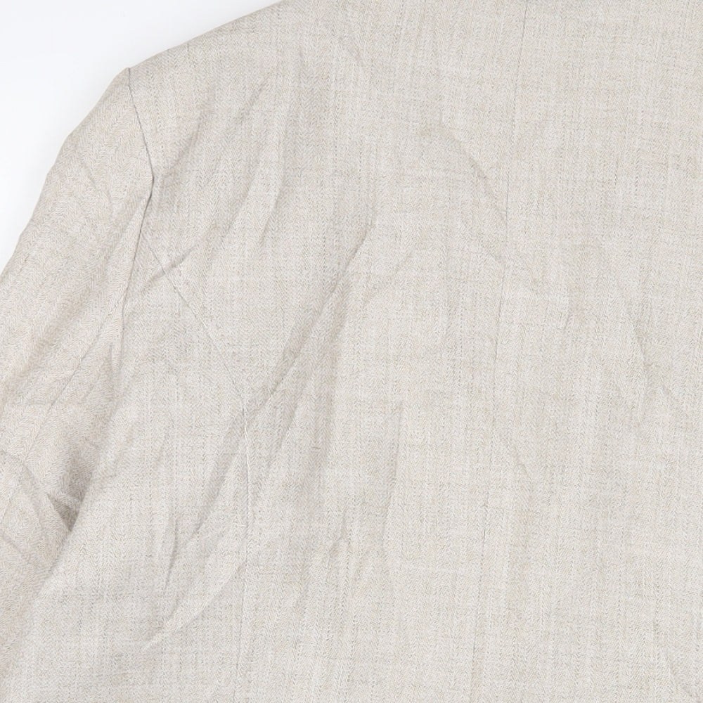 Womens UK Size 16 EWM Beige Jacket