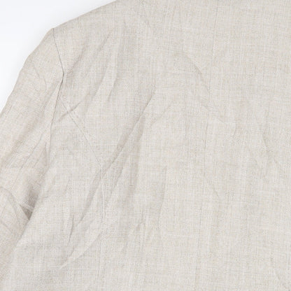 Womens UK Size 16 EWM Beige Jacket