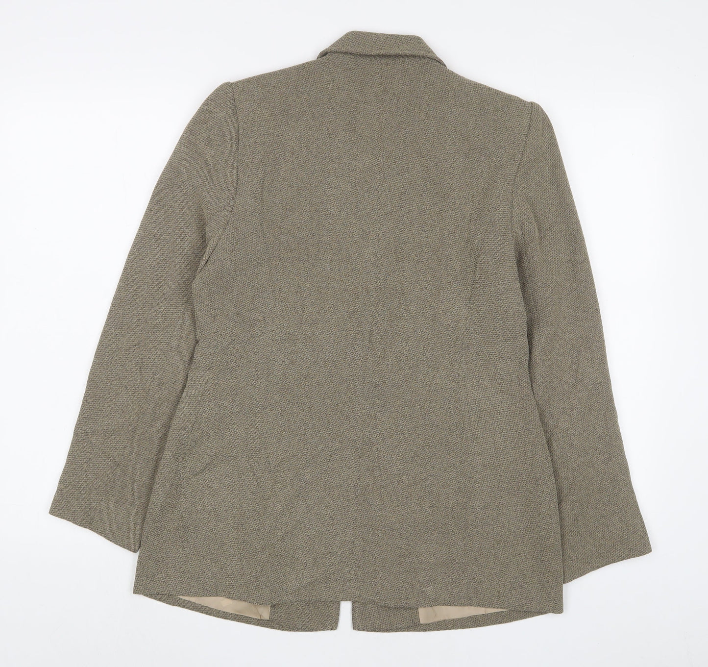 BHS Womens Brown Jacket Blazer Size 10 Button