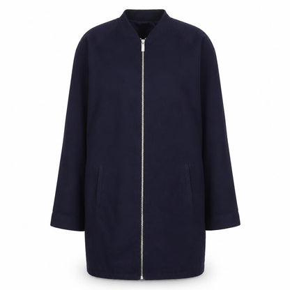Editions Womens Blue Jacket Size 6 Zip