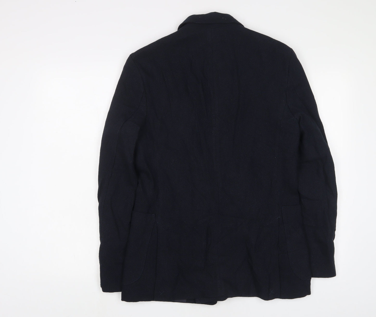 Mens UK Size 36 Zara Regular Blue Suit Jacket