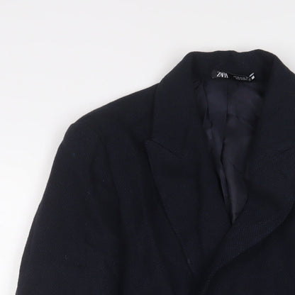 Mens UK Size 36 Zara Regular Blue Suit Jacket
