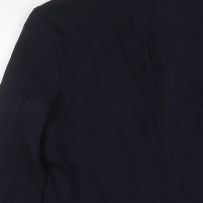 Mens UK Size 36 Zara Regular Blue Suit Jacket