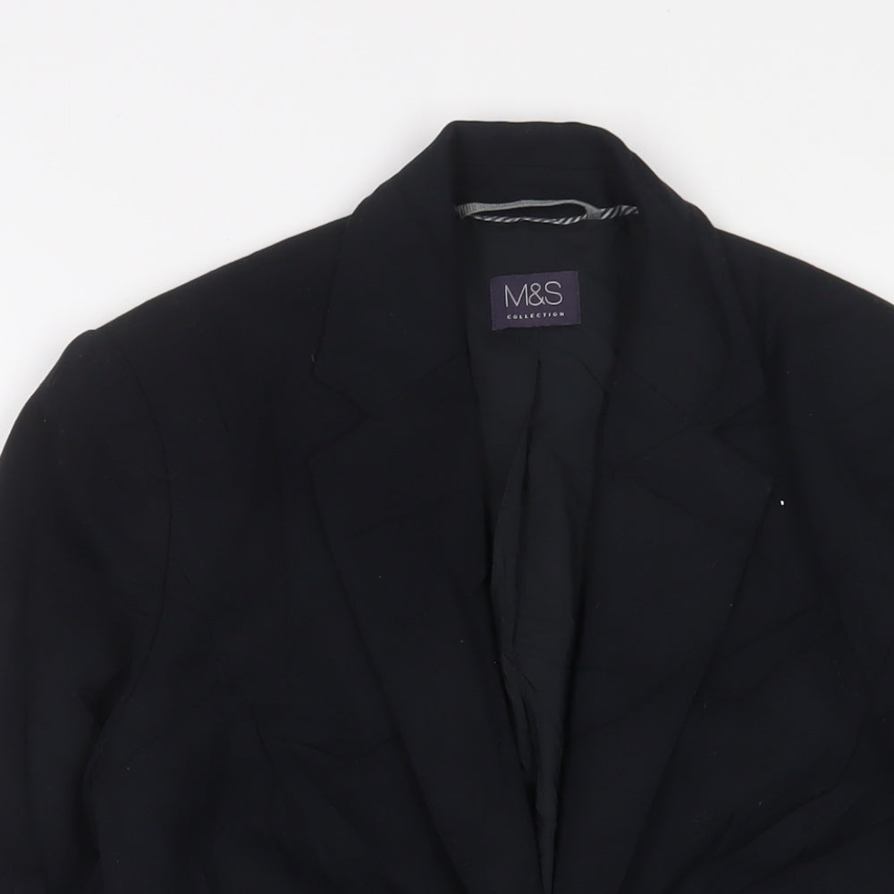Womens UK Size 12 Marks and Spencer Black Jacket