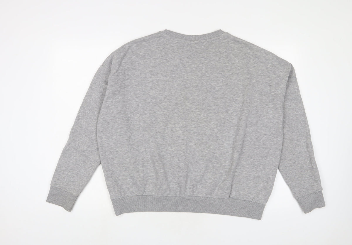 Sex Education Womens Grey Cotton Pullover Sweatshirt Size M Pullover