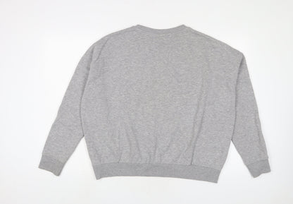 Sex Education Womens Grey Cotton Pullover Sweatshirt Size M Pullover